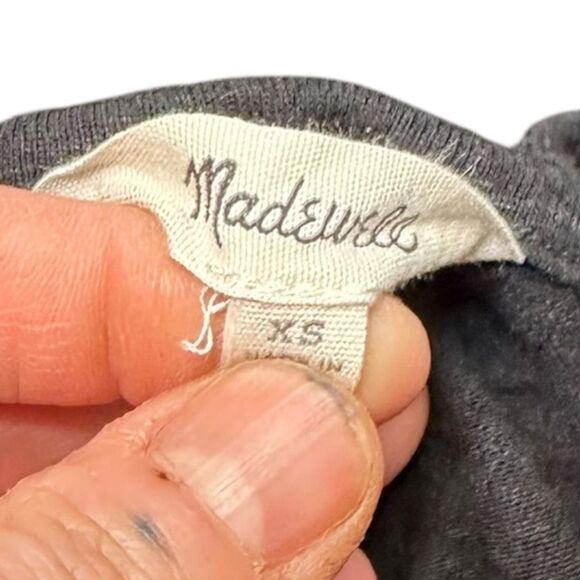 MADEWELL Women’s Black Highpoint Tank Dress Size XS - Picture 6 of 8